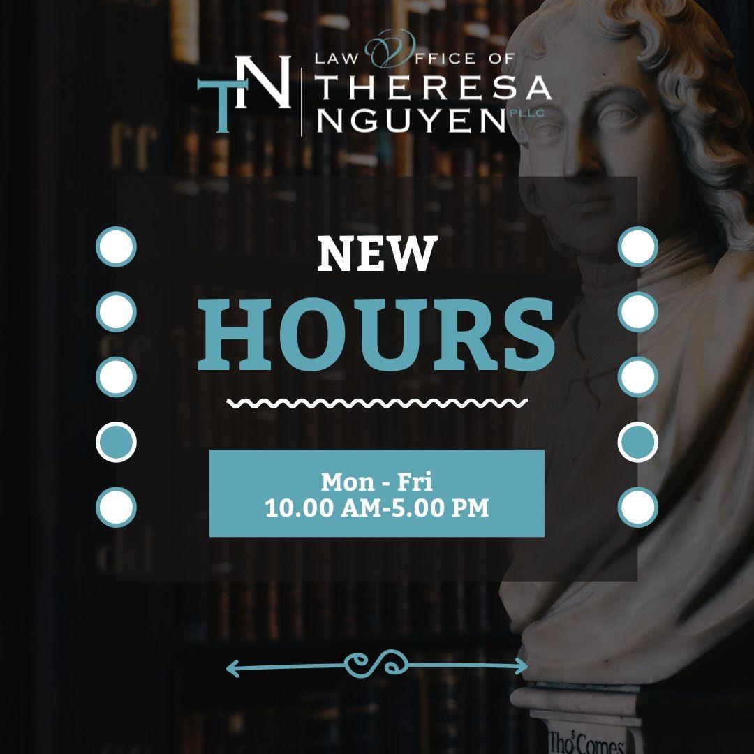 Law Office of Theresa Nguyen, PLLC - Renton Law Firm - New COVID Hours