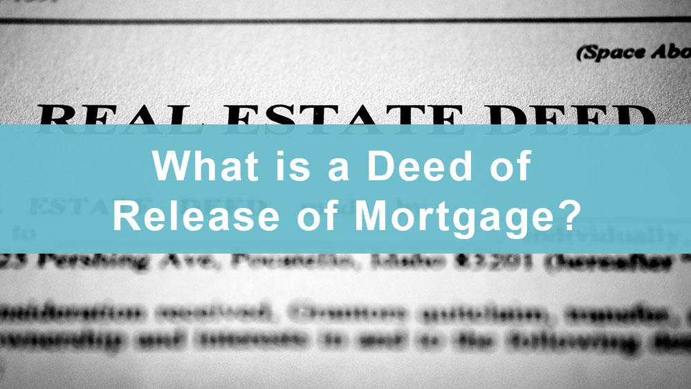 Law Office of Theresa Nguyen, PLLC - Real Estate Attorney for Deed of Release of Mortgage