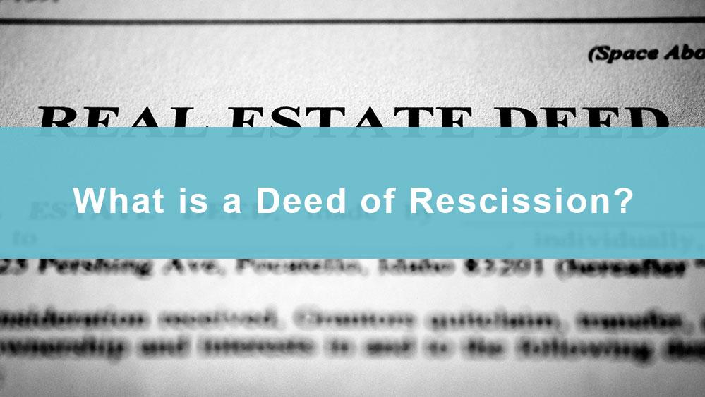 Law Office of Theresa Nguyen, PLLC - Real Estate Attorney for Deed of Rescission