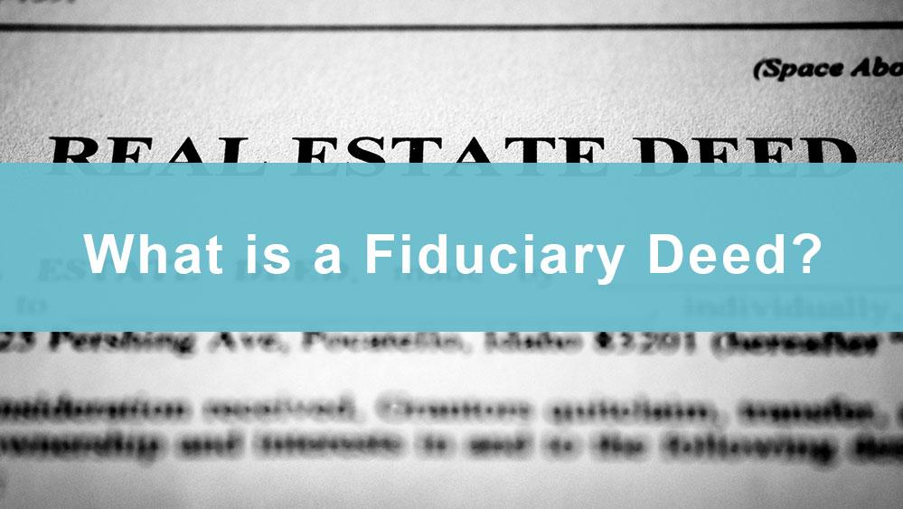 Law Office of Theresa Nguyen, PLLC - Real Estate Attorney for Fiduciary Deed