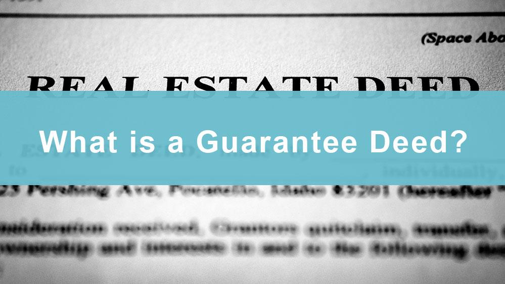 Law Office of Theresa Nguyen, PLLC - Real Estate Attorney for Guarantee Deed