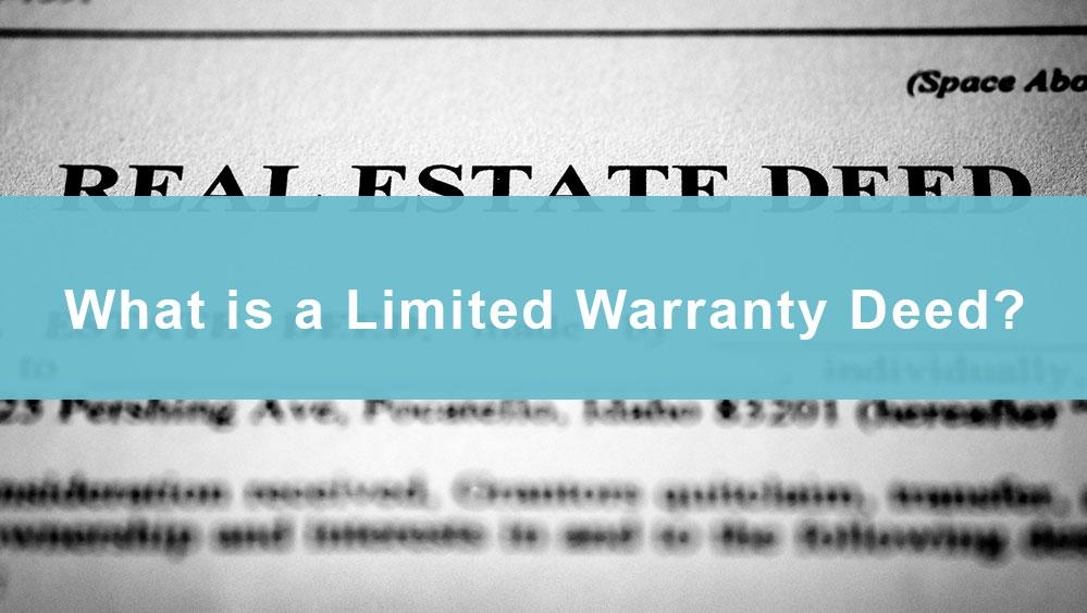 Law Office of Theresa Nguyen, PLLC - Real Estate Attorney for Limited Warranty Deed