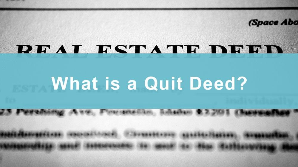 Law Office of Theresa Nguyen, PLLC - Real Estate Attorney for Quit Deed