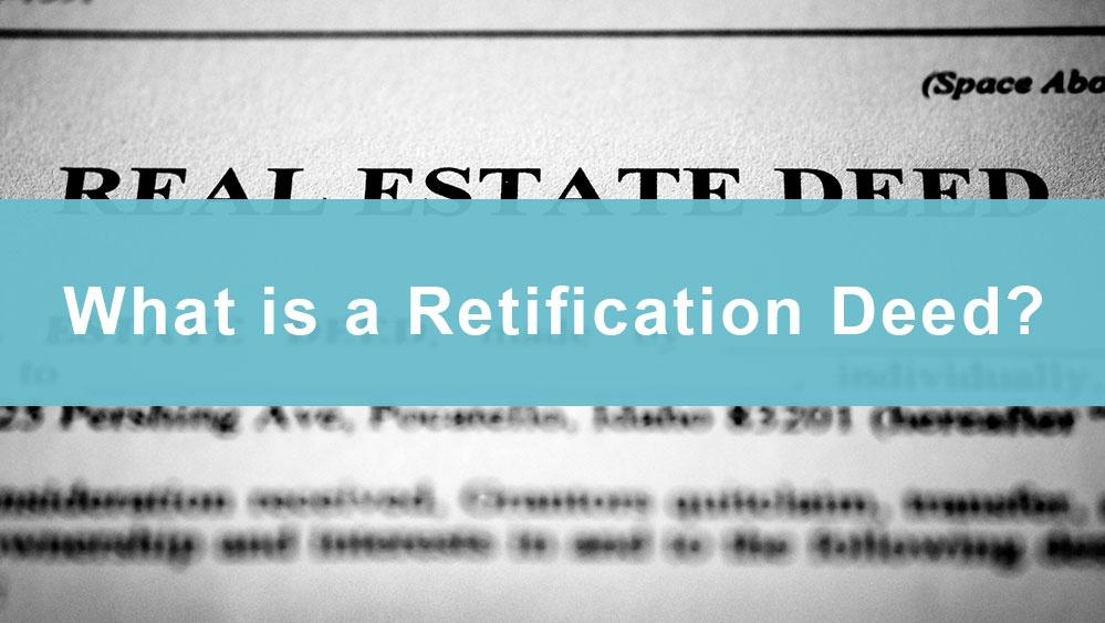 Law Office of Theresa Nguyen, PLLC - Real Estate Attorney for Rectification Deed