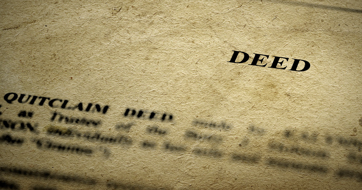 Quick and Easy Quit Claim Deeds by Law Firm